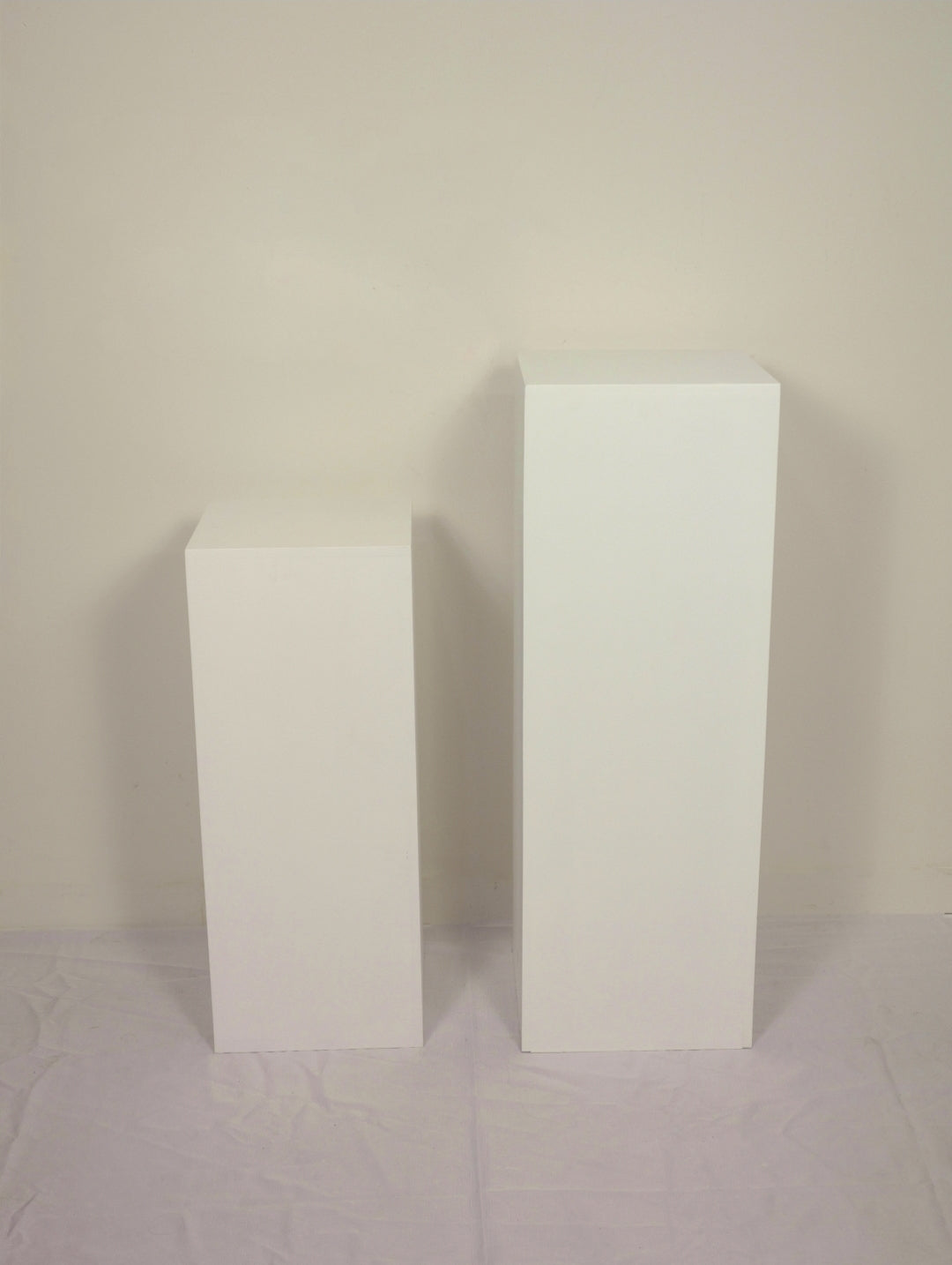 Square cake plinths for Birthday, Engagement party, Christening celebration to display the cake, desserts or floral decorations