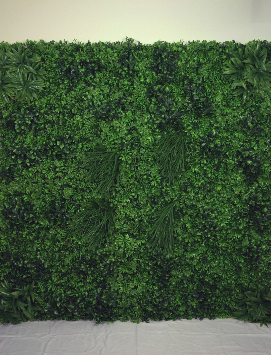 Green wall The Living Jungle for Birthday Backdrop, Corporate event styling. Available in 2m or 3m lengths.